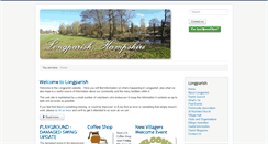 Desktop Screenshot of longparish.org.uk
